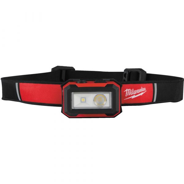 Milwaukee IR HL450 Head Lamp with Integrated Battery (USB rechargeable) 450 Lumens