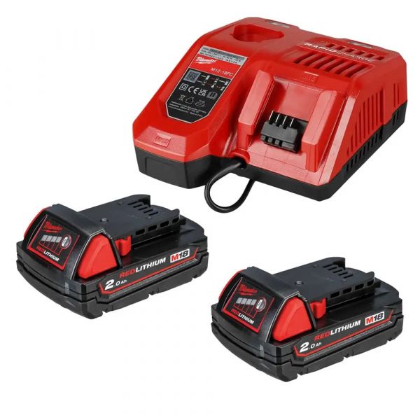 Milwaukee M18ONEFPRT-202X 18V Fuel™ ONE-KEY™ Rivet Tool with 2 x 2.0Ah Batteries