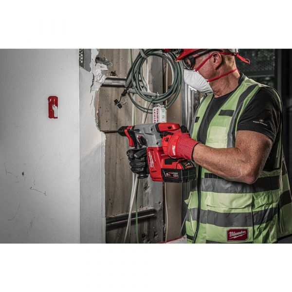 Milwaukee M18 BLHX-502X Brushless Cordless Combi Hammer SDS-Plus FIXTEC with 4 Positions in HD Box (2x 5.0Ah battery + charger)