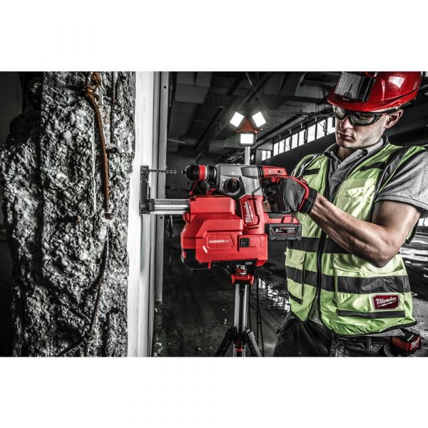 Milwaukee M18 BLHX-502X Brushless Cordless Combi Hammer SDS-Plus FIXTEC with 4 Positions in HD Box (2x 5.0Ah battery + charger)