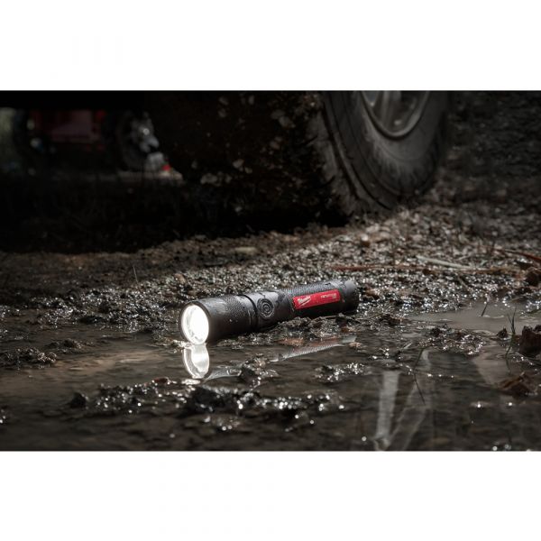 Milwaukee L4 TMLED-301 USB Rechargeable Torch with Rotary Focus 1100 Lumens (integrated 3.0Ah battery)