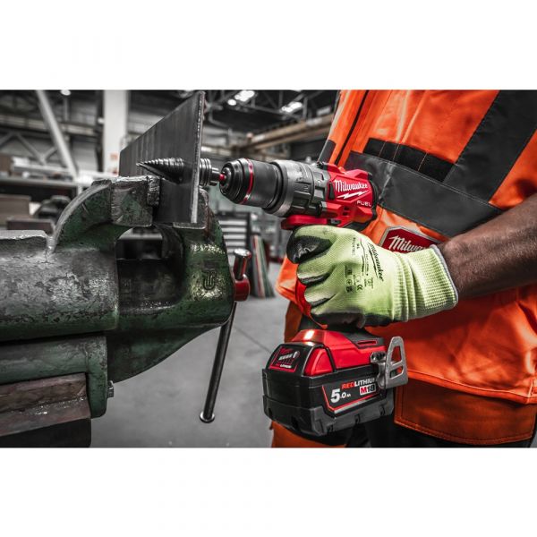 Milwaukee M18 FPD3-502X Fuel Cordless Impact Drill in HD Box (2x 5.0Ah battery+charger)