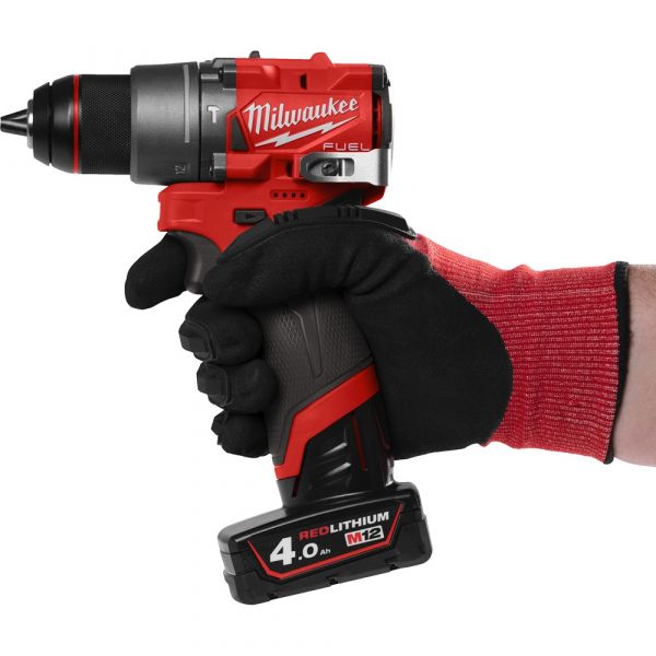 Milwaukee M12 FPD2-202X Fuel Cordless Impact Drill in HD Box (2x 2.0Ah battery+charger)