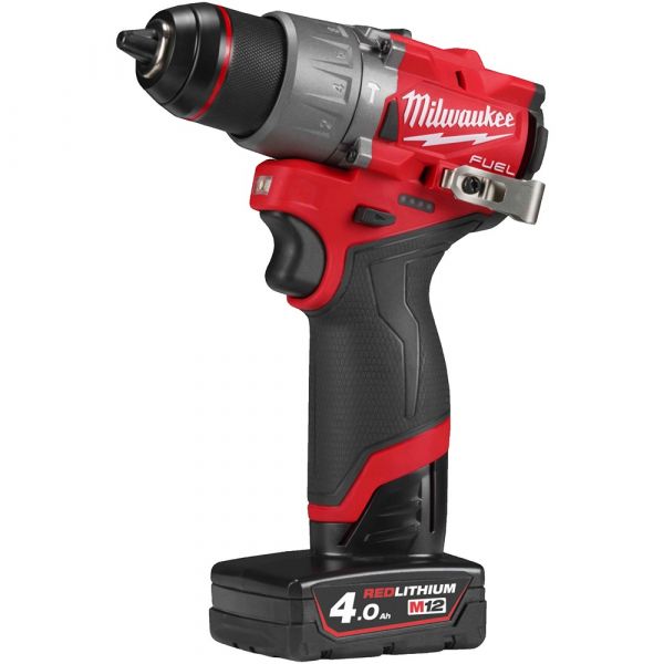 Milwaukee M12 FPD2-402X Fuel Cordless Impact Drill in HD Box (2x 4.0Ah battery+charger)