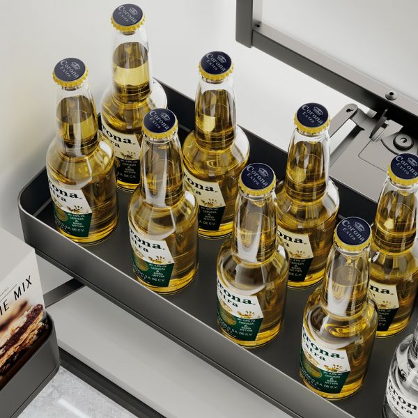 Nuomi Lambo 6 Layers Pantry Pull-Out Frame with Basket