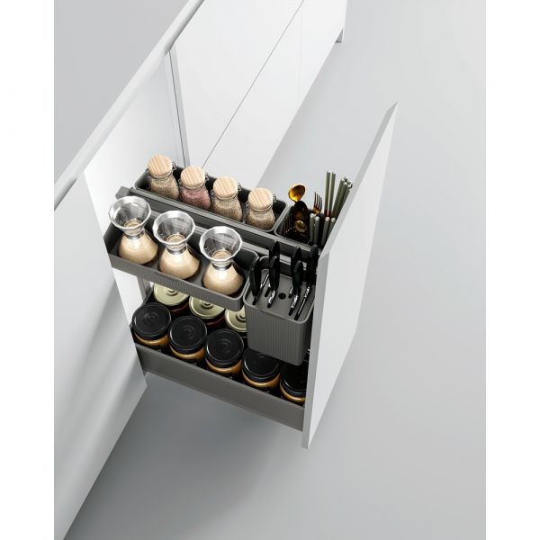 Nuomi Pull-Out Multifunctional Seasoning Basket 350mm