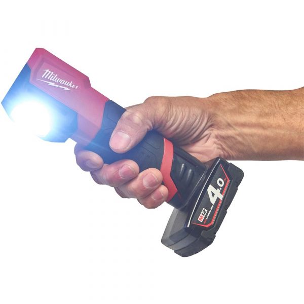 Milwaukee M12 CML-401 Cordless Lamp with Adjustable Colour Temperature (1x 4.0Ah battery + charger)