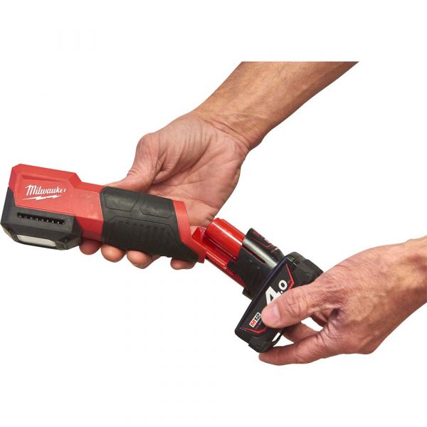 Milwaukee M12 CML-401 Cordless Lamp with Adjustable Colour Temperature (1x 4.0Ah battery + charger)