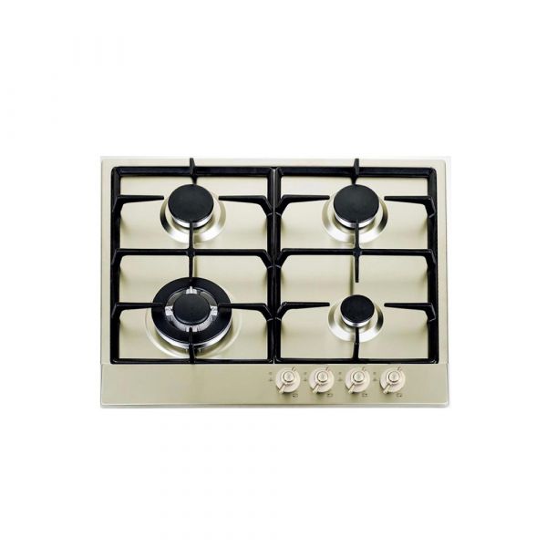 CM CLASSICO H60I IVORY Classic Gas Hob with Cast Iron Pan Support 60cm
