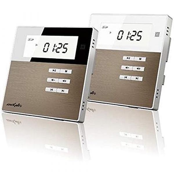 DSPPA 2x10W Mini Music Amplifier with 2 Speakers（1 DM835 + 2 pcs of DSP5011L）