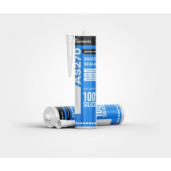 Elements - AS270 Economical Acetic Cure Silicone Sealant