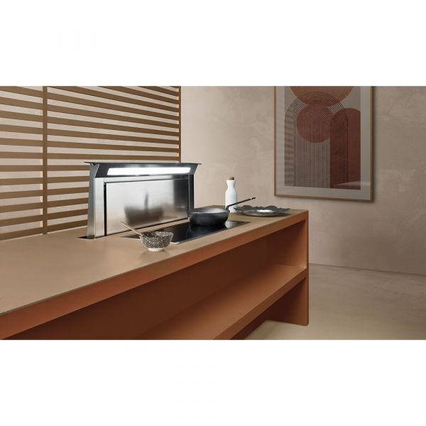 Falmec Downdraft Hood With Recirculation Kit (Hood + Slim Motor + Carbon.Zeo Filter)