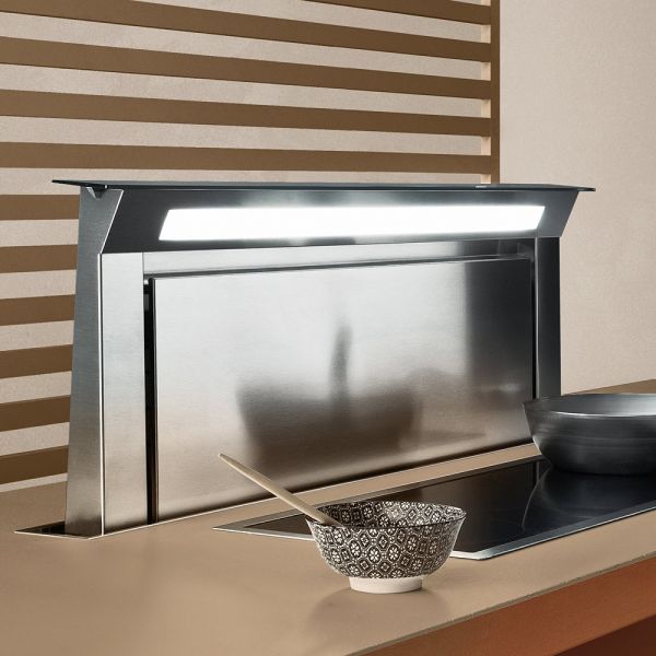 Falmec Downdraft Hood With Ducted Kit (Hood + Remote Under-Roof Motor)