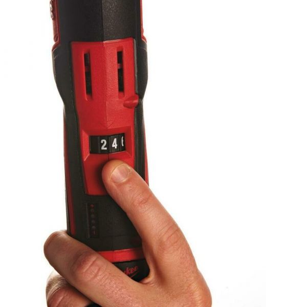 Milwaukee C12 RAD-202B M12 Fuel Angle Cordless Drill in Transport Bag (2 x 2.0 Ah battery + charger)