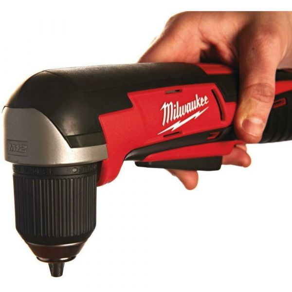 Milwaukee C12 RAD-202B M12 Fuel Angle Cordless Drill in Transport Bag (2 x 2.0 Ah battery + charger)