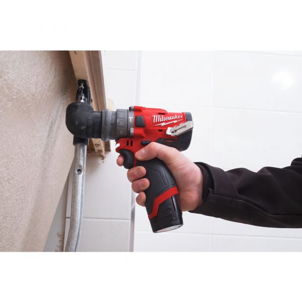 Milwaukee M12 FPDXKIT-202X Subcompact Cordless Impact Drill with Interchangeable Head in HD Box (2x 2.0Ah battery + charger)