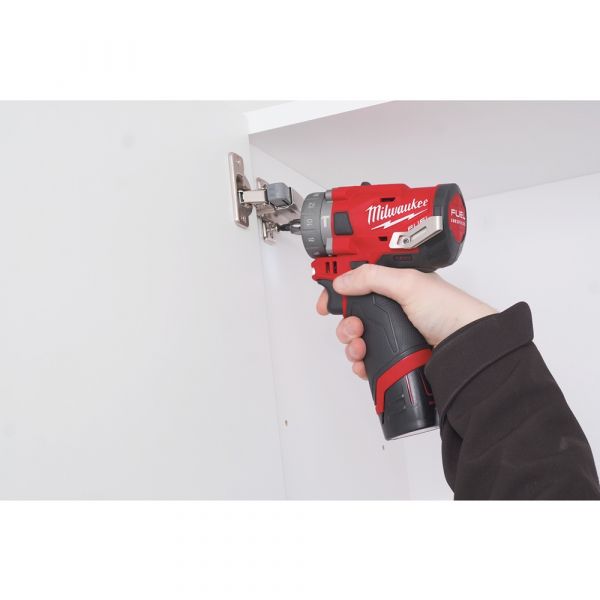 Milwaukee M12 FPDXKIT-202X Subcompact Cordless Impact Drill with Interchangeable Head in HD Box (2x 2.0Ah battery + charger)