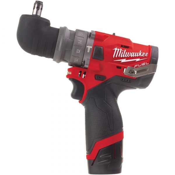 Milwaukee M12 FPDXKIT-202X Subcompact Cordless Impact Drill with Interchangeable Head in HD Box (2x 2.0Ah battery + charger)