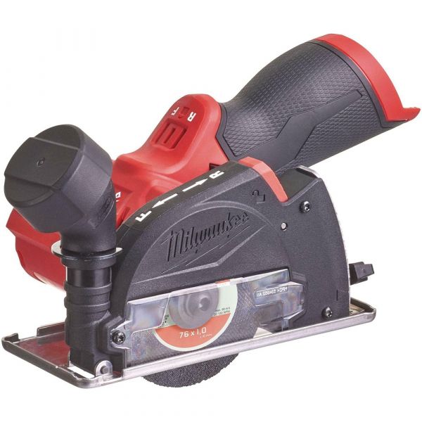 Milwaukee M12 FCOT-0 FUEL Subcompact Battery Grinder in Cardboard Box (without battery and charger)