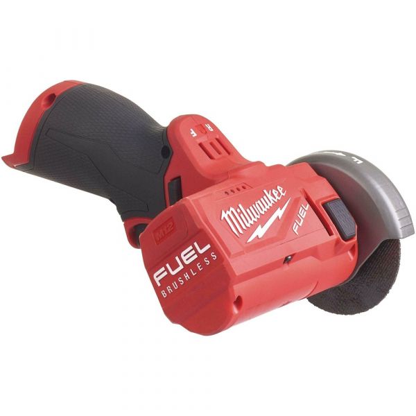 Milwaukee M12 FCOT-0 FUEL Subcompact Battery Grinder in Cardboard Box (without battery and charger)