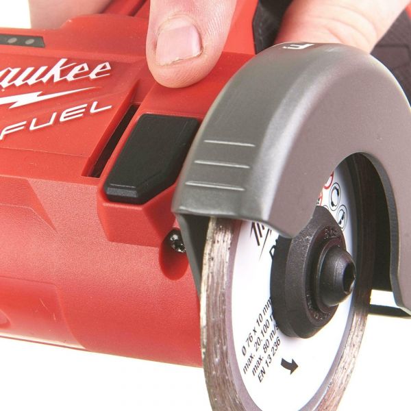 Milwaukee M12 FCOT-0 FUEL Subcompact Battery Grinder in Cardboard Box (without battery and charger)