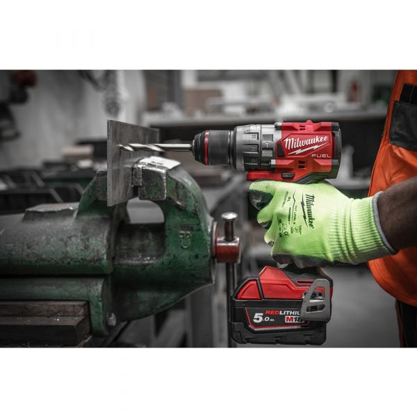 Milwaukee M18 FPD3-502X Fuel Cordless Impact Drill in HD Box (2x 5.0Ah battery+charger)