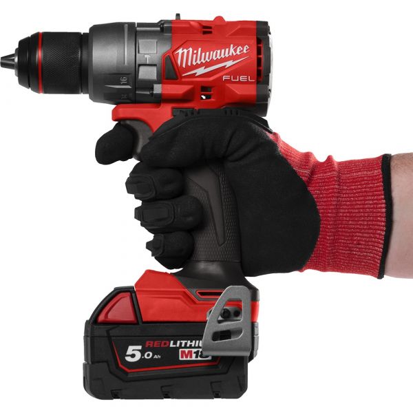Milwaukee M18 FPD3-502X Fuel Cordless Impact Drill in HD Box (2x 5.0Ah battery+charger)