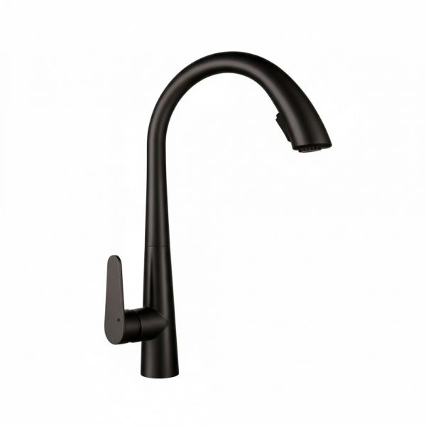 CM Pull-Out Mixer Tap Matte Black Finish