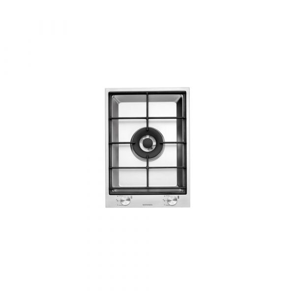 Barazza B Free Stainless Steel Built-In Hob 36 cm Single 5 kW Double Crown Burner