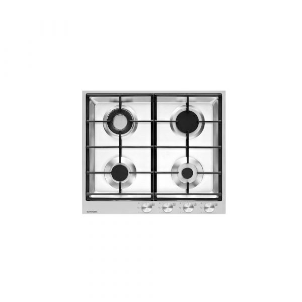 Barazza B Free Stainless Steel Built-In Hob 60 cm + Chef Double Crown