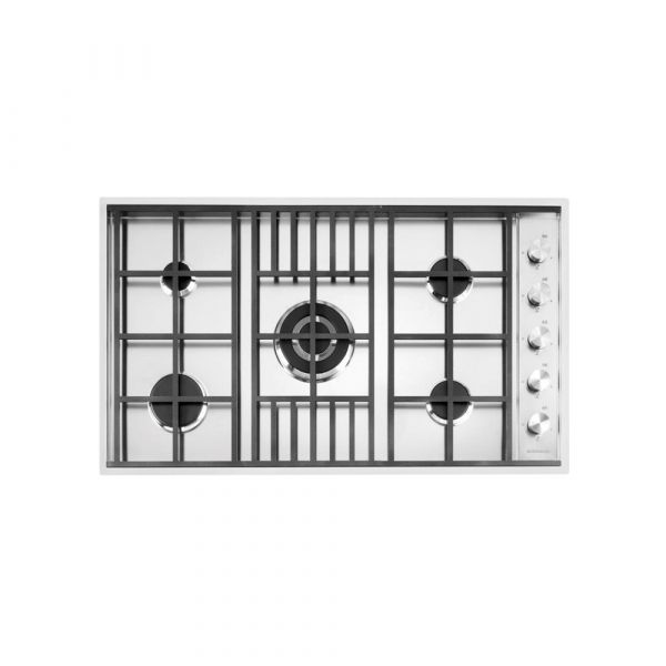 Barazza Lab Stainless Steel Hob Flush/Built-In Cast Iron Supports