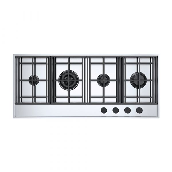 Barazza Lab Evolution Stainless Steel Hob Flush/Built-In 120cm + Double Crown