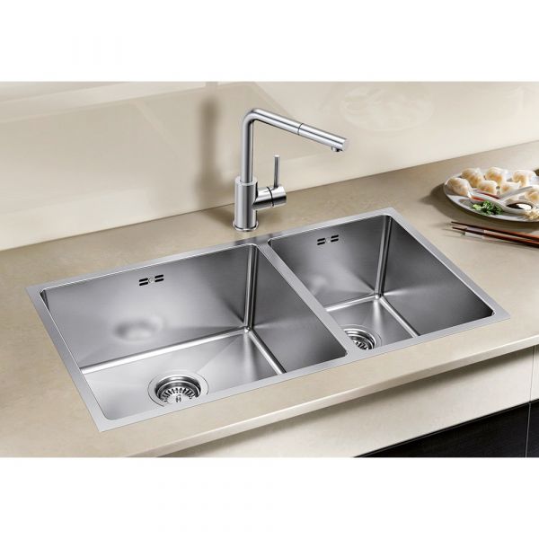 Blanco Quatrus R15 435/285-IU SST BF +O Sink