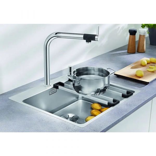 Blanco Accessories Set Top-Rails 416x60mm Stainless Steel