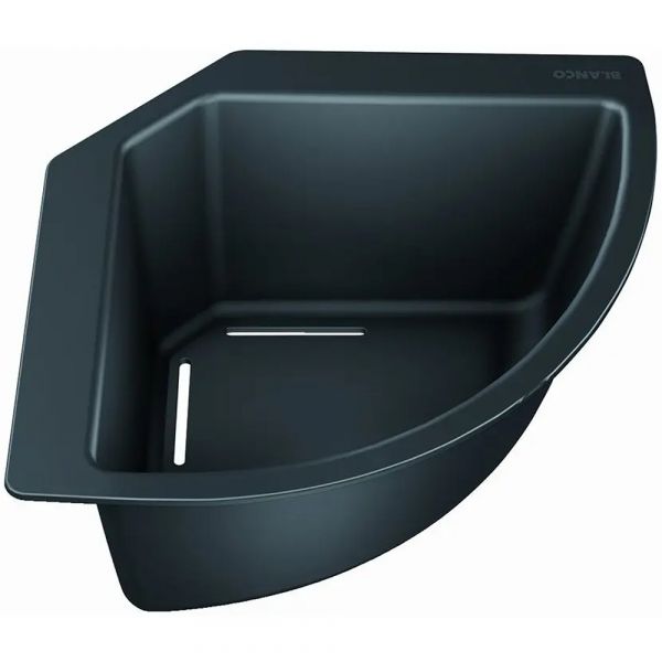 Blanco Corner- Caddy Strainer/ Colander 215x215mm | Black