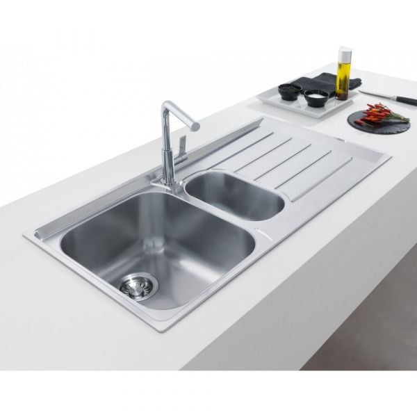 Franke Neptune NEX 651 Satin Stainless Steel Sink