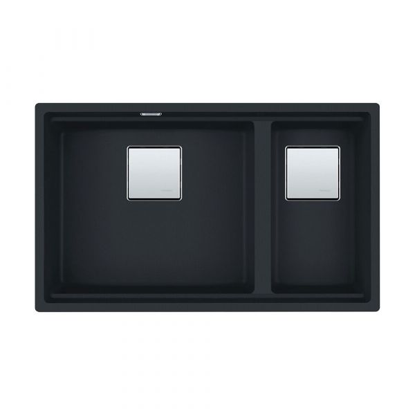 Franke KNG 120 Kubus 2 GR U/F Mounted 2 Bowl Sink