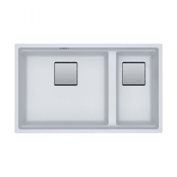 Franke KNG 120 Kubus 2 GR U/F Mounted 2 Bowl Sink