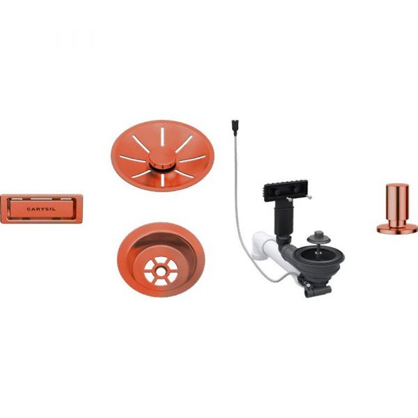 Carysil Kit Waste + Syphon For Sink