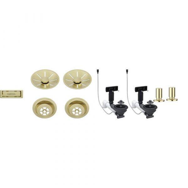 Carysil Kit Waste + Syphon For Sink