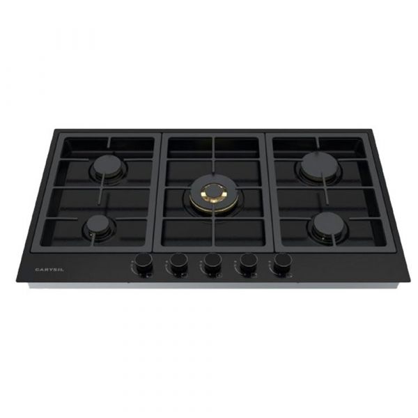 Carysil Matrix Black Gas Hob 90cm