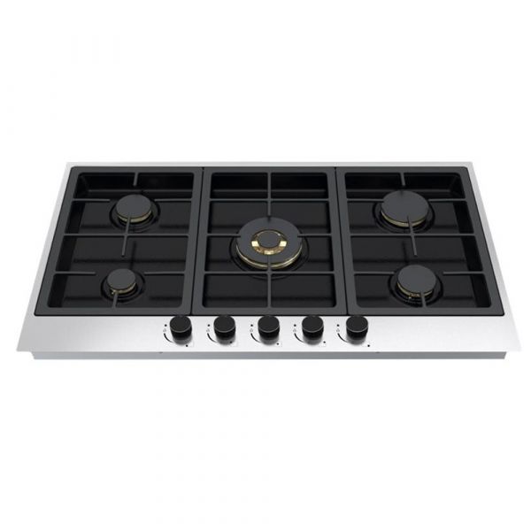 Carysil Matrix Steel Gas Hob 90cm
