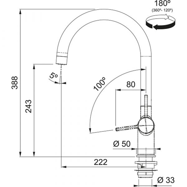 Franke Mythos 6-in-1 Water Hub