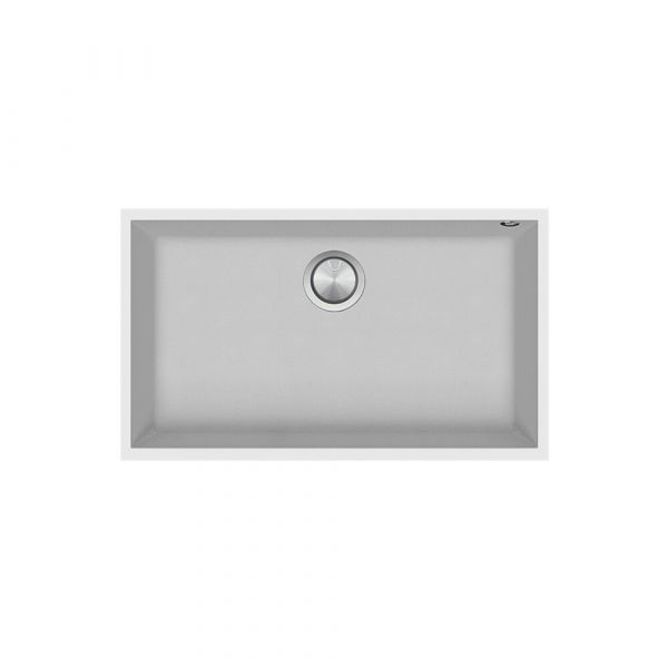 Barazza Soul Square Bowl Undermounted 72.5x40cm B-Granite