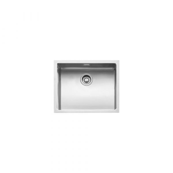 Barazza R.15 Stainless Steel Square Bowl Undermounted