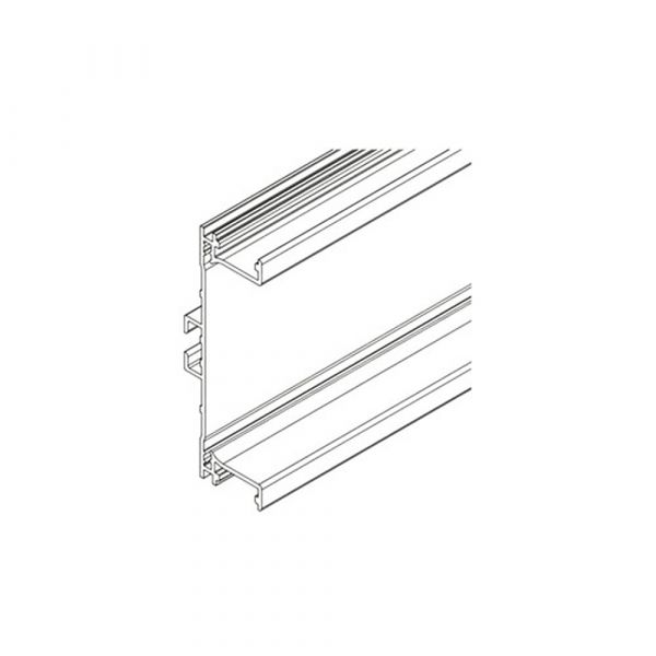 Bergo Aluminum Vertical U Shape Profile For 18 mm Thickness Panels