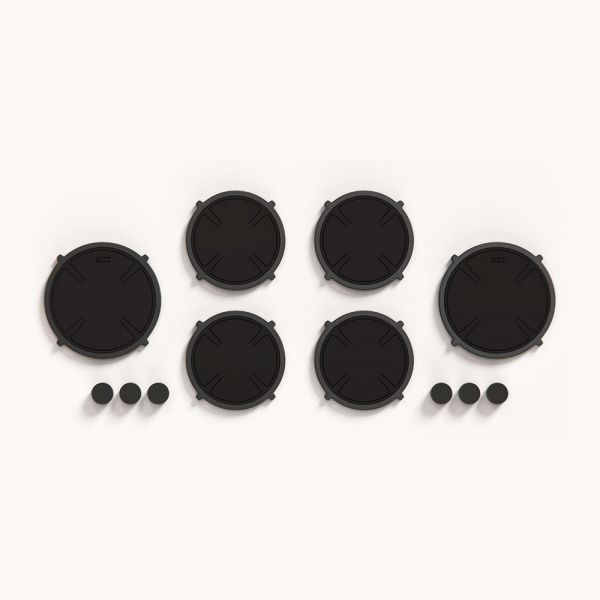 Pitt Cooking FOESSA-I 6-Pitts Induction Hob Black Finish