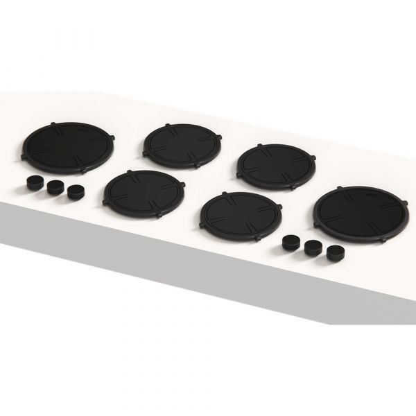Pitt Cooking FOESSA-I 6-Pitts Induction Hob Black Finish