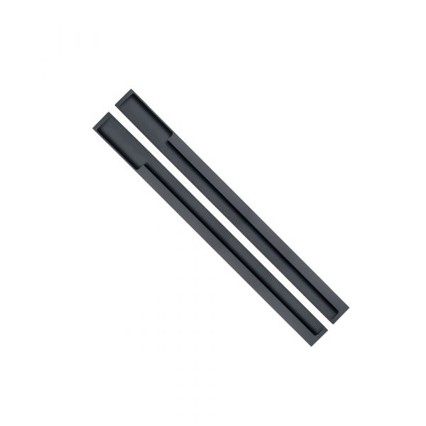 Bergo Modern Furniture Handles Black Matt