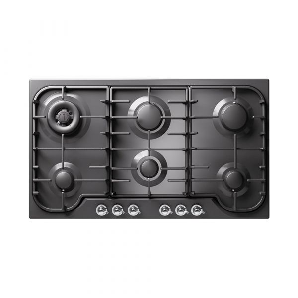 ILVE Piano Nostalgie 6 Burners Gas Hob - 90cm